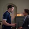 Sean Delaney as Kenny Stowton, Sandra Oh as Eve Polastri  - Killing Eve _ Season 2, Episode 2 - Photo Credit: Parisa Taghizadeh/BBCAmerica