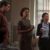 Sandra Oh as Eve Polastri, Sean Delaney as Kenny Stowton, Edward Bluemel as Hugo - Killing Eve _ Season 2, Episode 3 - Photo Credit: Gareth Gatrell/BBCAmerica