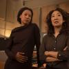 Sandra Oh as Eve Polastri, Nina Sosanya as Jess - Killing Eve _ Season 2, Episode 4 - Photo Credit: Gareth Gatrell/BBCAmerica