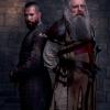 L-R_ Tom Cullen as Landry and Mark Hamill as Talus in season 2 of HISTORY's _Knightfall._ Photo Credit_ Larry Horricks_HISTORY
