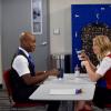 LA TO VEGAS: L-R: Nathan Lee Graham and Kim Matula in the "The Yips And The Dead" episode of LA TO VEGAS airing TUESDAY, Jan. 9 (9:00-9:30 PM ET/PT) on FOX. CR: FOX