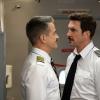 LA TO VEGAS: L-R: Guest star Dermot Mulroney and Dylan McDermott  in the "Two & A Half Pilots”  episode of LA TO VEGAS airing TUESDAY, Jan. 16 (9:00-9:30 PM ET/PT) on FOX. CR: Ray Mickshaw/FOX