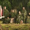 THE LAST MAN ON EARTH: L-R:  Mel Rodriguez, guest star Keith Williams, January Jones, Kristen Schaal, Will Forte, Cleopatra Coleman and Mary Steenbugen in the LAST MAN ON EARTH season four premiere Sunday, Oct. 1 (9:30-10:00 PM ET/PT) on FOX. ©2017 Fox Broadcasting Company. Cr: Pamela Littky/FOX