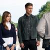 Legacies -- "This is the Part Where You Run" -- Image Number: LGC101e_0304b.jpg -- Pictured (L-R): Danielle Rose Russell as Hope, Matt Davis as Alaric, and Zach Roerig as Matt Donovan -- Photo: Quantrell Colbert/The CW -- ÃÂ© 2018 The CW Network, LLC. All rights reserved.