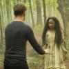 Legacies -- "Some People Just Want To Watch The World Burn" -- Image Number: LGC102a_0400bc.jpg -- Pictured (L-R): Matthew Davis as Alaric and Lauren Ridloff as Dragon -- Photo: Mark Hill/The CW -- ÃÂ© 2018 The CW Network, LLC. All rights reserved.