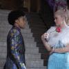 Legacies -- "Mombie Dearest" -- Image Number: LGC106a_0109bc.jpg -- Pictured (L-R): Quincy Fouse as MG and Jenny Boyd as Lizzie -- Photo: Mark Hill/The CW -- ÃÂ© 2018 The CW Network, LLC. All rights reserved.