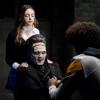 Legacies -- "Death Keeps Knocking on my Door" -- Image Number: LGC107a_0281b.jpg -- Pictured (L-R): Danielle Rose Russell as Hope, Ben Geurens as Necromancer, and Quincy Fouse as MG -- Photo: Jace Downs/The CW -- ÃÂ© 2018 The CW Network, LLC. All rights reserved.