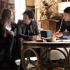 Legacies -- "We\'re Gonna Need a Spotlight" -- Image Number: LGC109a_0535b.jpg -- Pictured (L-R): Danielle Rose Russell as Hope, Aria Shahghasemi as Landon, and Peyton Alex Smith as Rafael -- Photo: Jace Downs/The CW -- ÃÂ© 2019 The CW Network, LLC. All rights reserved.