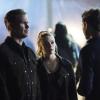 Legacies -- "There\'s a Mummy on Main Street" -- Image Number: LGC110a_0427bc.jpg -- Pictured (L-R): Matthew Davis as Alaric, Danielle Rose Russell as Hope, and Nick Fink as Clarke  -- Photo: Richard Ducree/The CW -- ÃÂ© 2019 The CW Network, LLC. All rights reserved.