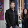 Legacies -- "There\'s a Mummy on Main Street" -- Image Number: LGC110b_0216bc3.jpg -- Pictured (L-R): Matthew Davis as Alaric and Karen David as Emma -- Photo: Jace Downs/The CW -- ÃÂ© 2019 The CW Network, LLC. All rights reserved.