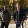 Legacies -- "The Boy Who Still Has a Lot of Good To Do" -- Image Number: LGC111b_0085bc.jpg -- Pictured (L-R): Christopher De\'Sean Lee as Kaleb and Matthew Davis as Alaric -- Photo: Bob Mahoney/The CW -- ÃÂ© 2019 The CW Network, LLC. All rights reserved.