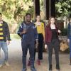 Legacies -- "There\'s Always a Loophole" -- Image Number: LGC116b_0004bc.jpg -- Pictured (L-R): Ben Levin as Jed, Christopher De\'Sean Lee as Kaleb, Kaylee Bryant as Josie, Danielle Rose Russell as Hope, and Jenny Boyd as Lizzie -- Photo: Mark Hill/The CW -- ÃÂ© 2019 The CW Network, LLC. All rights reserved.