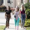 Legacies -- "Screw Endgame" -- Image Number: LGC205a_0128bc.jpg -- Pictured (L-R): Danielle Rose Russell as Hope, Marisa Coughlan as The Keeper, and Jenny Boyd as Lizzie -- Photo: Jace Downs/The CW -- © 2019 The CW Network, LLC. All rights reserved.