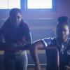 Legacies -- "That\'s Nothing I Had To Remember" -- Image Number: LGC206a_0042b.jpg -- Pictured (L-R): Ebboney Wilson as Kym and Christopher De\'Sean Lee as Kaleb -- Photo: Eliza Morse/The CW -- © 2019 The CW Network, LLC. All rights reserved.