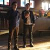 Legacies -- "I CouldnÕt Have Done This Without You" -- Image Number: LGC209b_0398bc.jpg -- Pictured (L-R): Aria Shahghasemi as Landon and Thomas Doherty as Sebastian -- Photo: Annette Brown/The CW -- © 2020 The CW Network, LLC. All rights reserved.