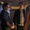 Legacies -- "I CouldnÕt Have Done This Without You" -- Image Number: LGC209b_0405b.jpg -- Pictured (L-R): Aria Shahghasemi as Landon and Thomas Doherty as Sebastian -- Photo: Annette Brown/The CW -- © 2020 The CW Network, LLC. All rights reserved.
