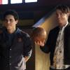 Legacies -- "I Couldn\'t Have Done This Without You" -- Image Number: LGC209b_0514bc.jpg -- Pictured (L-R): Aria Shahghasemi as Landon and Thomas Doherty as Sebastian -- Photo: Annette Brown/The CW -- © 2020 The CW Network, LLC. All rights reserved.