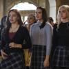Legacies -- "This is Why We Don\'t Entrust Plans to Muppet Babies" -- Image Number: LGC210b_0477b.jpg -- Pictured (L-R): Danielle Rose Russell as Hope, Kaylee Bryant as Josie and Jenny Boyd as Lizzie -- Photo: Mark Hill/The CW -- © 2020 The CW Network, LLC. All rights reserved.