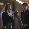 Legacies -- "What Cupid Problem?" -- Image Number: LGC211a_0244bc.jpg -- Pictured (L-R): Danielle Rose Russell as Hope and Aria Shahghasemi as Landon -- Photo: Mark Hill/The CW -- © 2020 The CW Network, LLC. All rights reserved.