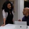 LETHAL WEAPON: Pictured L-R: Keesha Sharp and Damon Wayans in the "Seal is Broken" episode of LETHAL WEAPON airing Wednesday, Jan. 25 (8:00-9:01 PM ET/PT) on FOX. ©2016 Fox Broadcasting Co. CR: Darren Michaels/FOX