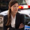 "Badge! Gun!" -- Brian risks his new FBI job when he disobeys orders to stay out of the investigation into a renowned journalist\'s murder, on LIMITLESS, Tuesday, Sept. 29 (10:00-11:00 PM, ET/PT) on the CBS Television Network. Pictured  Jennifer Carpenter as Agent Rebecca Harris  Photo: David M. Russell/CBS ÃÂ©2015 CBS Broadcasting, Inc. All Rights Reserved