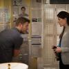 "Badge! Gun!" -- Brian risks his new FBI job when he disobeys orders to stay out of the investigation into a renowned journalist\'s murder, on LIMITLESS, Tuesday, Sept. 29 (10:00-11:00 PM, ET/PT) on the CBS Television Network. Pictured (L-R) Jake McDorman as Brian Finch and Jennifer Carpenter as Agent Rebecca Harris  Photo: David M. Russell/CBS ÃÂ©2015 CBS Broadcasting, Inc. All Rights Reserved