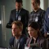 "Page 44" -- Brian\'s loyalty to the FBI is tested when Sands (Colin Salmon), Senator Edward Morra\'s representative, demands he steal the FBI\'s secret files on NZT.  Also, Agent Harris is emotionally conflicted when she learns what her estranged father left her following his death, on LIMITLESS, Tuesday, Oct. 13 (10:00-11:00 PM, ET/PT) on the CBS Television Network.  Pictured (L-R) Hill Harper as Agent Spelman Boyle, Jake McDorman as Brian Finch  and Jennifer Carpenter as Agent Rebecca  Photo: David M. Russell/CBS ÃÂ©2015 CBS Broadcasting Inc. All Rights Reserved.