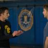 "Personality Crisis" -- Brian learns a shocking secret about Rebecca\'s late father but worries that telling her will land him in legal trouble. Also, Brian accidentally meddles in Rebecca\'s personal life while learning self-defense from her secret boyfriend, FBI Agent Casey Rooks , on LIMITLESS, Tuesday, Oct. 20 (10:00-11:00 PM, ET/PT) on the CBS Television Network. Pictured (L-R) Desmond Harrington as Casey Rooks and Jake McDorman as Brian Finch Photo:  Michael Parmelee/CBS ÃÂ© 2015 CBS Broadcasting Inc. All Rights Reserved.