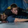 "Personality Crisis" -- Brian learns a shocking secret about Rebecca\'s late father but worries that telling her will land him in legal trouble. Also, Brian accidentally meddles in Rebecca\'s personal life while learning self-defense from her secret boyfriend, FBI Agent Casey Rooks , on LIMITLESS, Tuesday, Oct. 20 (10:00-11:00 PM, ET/PT) on the CBS Television Network. Pictured (L-R) Jake McDorman as Brian Finch and Desmond Harrington as Casey Rooks  Photo:  Michael Parmelee/CBS ÃÂ© 2015 CBS Broadcasting Inc. All Rights Reserved.