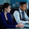 "This is Your Brian On Drugs" -- When Agent Casey Rooks (Desmond Harrington) and his SWAT team skim 80 NZT pills for themselves from the recovery of stolen inventory, it starts an internal investigation that is viewed through the shifting perspectives of Brian\'s immediate circle at the FBI, on LIMITLESS, Tuesday, Dec. 15 (10:00-11:00 PM, ET/PT) on the CBS Television Network. Pictured (L-R)  Jennifer Carpenter as  Agent Rebecca Harris and  Hill Harper as Agent Spelman Boyle  Photo: David M. Russell/CBS ÃÂ©2015 CBS Broadcasting, Inc. All Rights Reserved