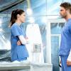 "Close Encounters" -- Brian and Rebecca are placed under quarantine by the CDC after being exposed to an unknown substance after investigating a citywide blackout. Also, trust issues arise after Rebecca catches Brian using his secret stash of NZT, on LIMITLESS, Tuesday, March 1 (10:00-11:00 PM, ET/PT) on the CBS Television Network. Pictured (L-R)  Jennifer Carpenter as Agent Rebecca Harris and Jake McDorman as Brian Finch Photo: David M. Russell/CBS ÃÂ©2016 CBS Broadcasting, Inc. All Rights Reserved