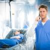 "Close Encounters" -- Brian and Rebecca are placed under quarantine by the CDC after being exposed to an unknown substance after investigating a citywide blackout. Also, trust issues arise after Rebecca catches Brian using his secret stash of NZT, on LIMITLESS, Tuesday, March 1 (10:00-11:00 PM, ET/PT) on the CBS Television Network. Pictured (L-R)  Jennifer Carpenter as Agent Rebecca Harris and Jake McDorman as Brian Finch Photo: David M. Russell/CBS ÃÂ©2016 CBS Broadcasting, Inc. All Rights Reserved