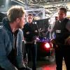 "Finale: Part Two!!" -- Following a stunning betrayal to their team, Brian and the FBI race to stop an NZT-enabled Sands (Colin Salmon) and his associates from orchestrating an international incident. Also, Brian experiences devastating side effects when his NZT immunity starts to wear off, on the first season finale of LIMITLESS, Tuesday, April 26 (10:00-11:00 PM, ET/PT) on the CBS Television Network. Pictured (L-R) Jake McDorman as Brian Finch, Jennifer Carpenter as Agent Rebecca Harris and  Hill Harper as Agent Spelman Boyle Photo: David M. Russell/CBS ÃÂ©2016 CBS Broadcasting, Inc. All Rights Reserved