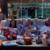 Sonya Cassidy as Liz Dudley, Tom Nowicki as Bill Dudley,, Wyatt Russell as Sean "Dud" Dudley - Lodge 49 _ Season 1, Episode 2 - Photo Credit: Jackson Lee Davis/AMC