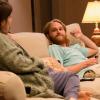 Sonya Cassidy as Liz Dudley, Wyatt Russell as Sean "Dud" Dudley - Lodge 49 _ Season 1, Episode 2 - Photo Credit: Jackson Lee Davis/AMC