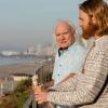 Kenneth Welsh as Larry Loomis, Wyatt Russell as Sean "Dud" Dudley - Lodge 49 _ Season 1, Episode 5 - Photo Credit: Jackson Lee Davis/AMC