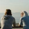 Wyatt Russell as Sean "Dud" Dudley, Kenneth Welsh as Larry Loomis - Lodge 49 _ Season 1, Episode 5 - Photo Credit: Jackson Lee Davis/AMC