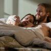 Jocelyn Towne as Gloria Keller, Wyatt Russell as Sean "Dud" Dudley - Lodge 49 _ Season 1, Episode 5 - Photo Credit: Jackson Lee Davis/AMC