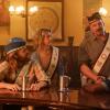 Wyatt Russell as Sean "Dud" Dudley, Linda Emond as Connie Wright, Eric Allan Kramer as Scott Wright, Brent Jennings as Ernie Fontaine - Lodge 49 _ Season 1, Episode 5 - Photo Credit: Jackson Lee Davis/AMC