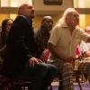 Eric Allan Kramer as Scott Wright, Kenneth Welsh as Larry Loomis, Njema Williams as Big Ben Peters - Lodge 49 _ Season 1, Episode 5 - Photo Credit: Jackson Lee Davis/AMC