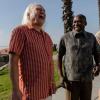 Kenneth Welsh as Larry, Brent Jennings as Ernie Fontaine, Wyatt Russell as Sean "Dud" Dudley - Lodge 49 _ Season 1, Episode 6 - Photo Credit: Jackson Lee Davis/AMC