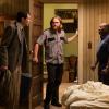 Adam Godley as Jocelyn Pugh, Wyatt Russell as Sean "Dud" Dudley, Brent Jennings as Ernie Fontaine - Lodge 49 _ Season 1, Episode 7 - Photo Credit: Jackson Lee Davis/AMC
