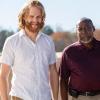 Brent Jennings as Ernie Fontaine, Wyatt Russell as Sean "Dud" Dudley - Lodge 49 _ Season 1, Episode 8 - Photo Credit: Jackson Lee Davis/AMC