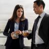 Sonya Cassidy as Liz Dudley, Hayden as Corporate Guy - Lodge 49 _ Season 1, Episode 9 - Photo Credit: Jackson Lee Davis/AMC