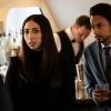 Olivia Sandoval as Janet Price, Vikram Sahay as Tarquin - Lodge 49 _ Season 1, Episode 9 - Photo Credit: Jackson Lee Davis/AMC