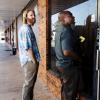 Wyatt Russell as Sean "Dud" Dudley, Brent Jennings as Ernie Fontaine - Lodge 49 _ Season 1, Episode 9 - Photo Credit: Jackson Lee Davis/AMC