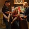 Eric Allen Kramer as Scott Wright, Linda Emond as Connie Wright, Wyatt Russell as Sean "Dud" Dudley - Lodge 49 _ Season 1, Episode 1 - Photo Credit: Jackson Lee Davis/AMC