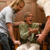 Wyatt Russell as Sean "Dud" Dudley, David Pasquesi as Blaise St John, Kenneth Welsh as Larry - Lodge 49 _ Season 1, Episode 5 - Photo Credit: Jackson Lee Davis/AMC