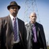 Lt. Charles Dawson (Ruben Santiago-Hudson) and Frank Agnew (Mark Strong)Low Winter Sun - Season 1, Episode 1 - Photo Credit: Alicia Gbur/AMC