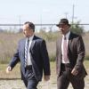 Simon Boyd (David Costabile) and Lt. Charles Dawson (Ruben Santiago-Hudson) - Low Winter Sun - Season 1, Episode 1 - Photo Credit: Alicia Gbur/AMC